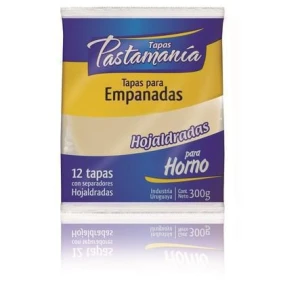 TAPA EMPANADA PASTAMANÍA HORNO X 12