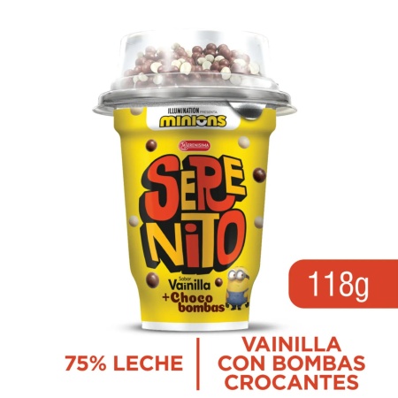 POSTRE SERENITO VAINILLA CHOCBOM 118 GR