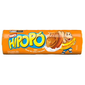 GALLETAS RELLENAS HIPOPO DULCE DE LECHE 110 GR