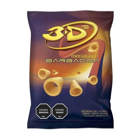 CONOS 3D MEGA BARBACOA 30 GR