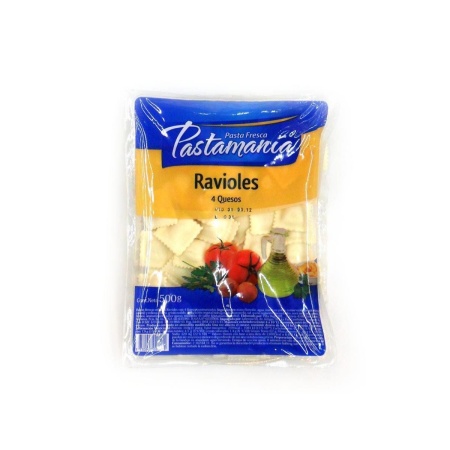 RAVIOLES PASTAMANIA 4 QUESOS 500 GR