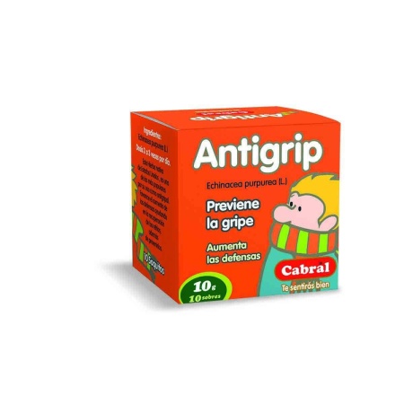 TE CABRAL ANTIGRIPAL X 10