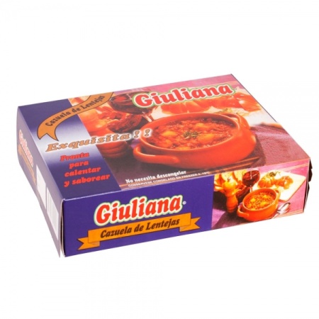 CAZUELA DE LENTEJAS GIULIANA 500 GR