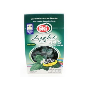 CARAMELOS SKI LIGHT MENTA 100 GR.