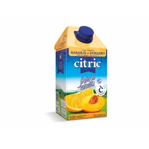JUGO CITRIC NARANAJA / DURAZNO 500 CC