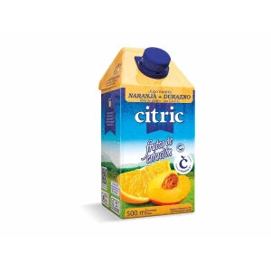 JUGO CITRIC NARANAJA / DURAZNO 500 CC