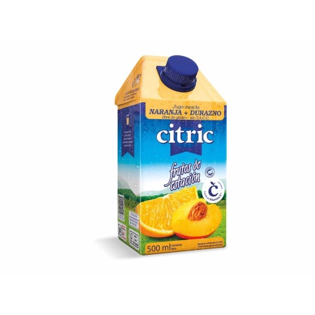 JUGO CITRIC NARANAJA / DURAZNO 500 CC