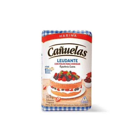 HARINA CON POLVO DE HORNEAR CAÑUELAS 1 KG.
