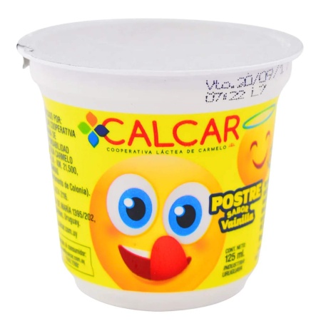 POSTRE CREMA CALCAR BOB ESPONJA/EMOJI 125 GR