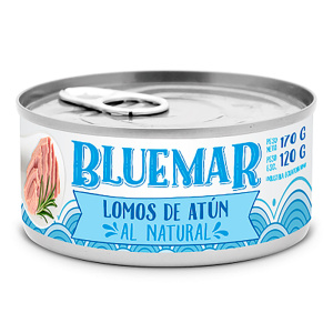 ATUN EN LOMOS NATURAL BLUE MAR 354 GR.