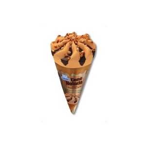 HELADO CRUFI CONO DULCE DE LECHE