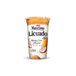 YOGUR LICUADO YOGURISIMO MANGO-COCO-SESAMO 260 GR