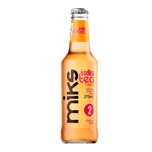 VODKA WE MIX DURAZNO Y TE NEGRO 275 CC