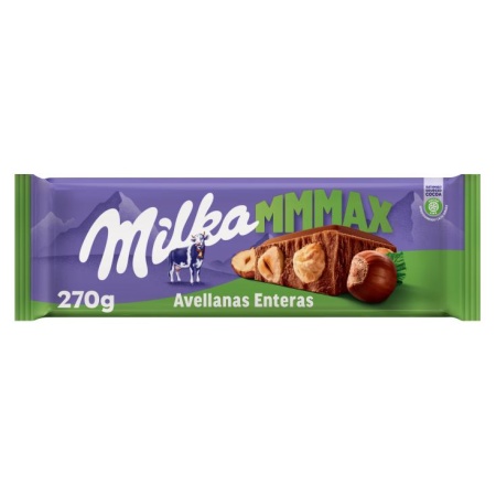CHOCOLATE MILKA WHOULE NUTS 270 GR