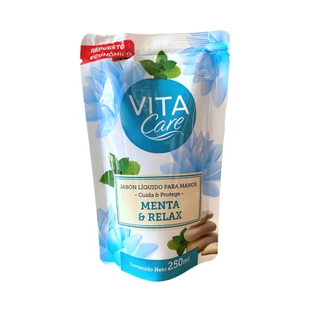 JABON LÍQUIDO VITA CARE MENTA & RELAX 250 ML