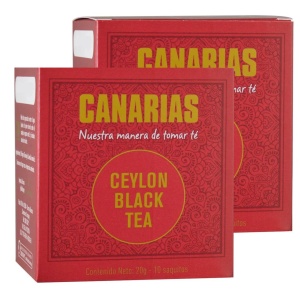 TE NEGRO CANARIAS HEBRAS 90GR. X 2