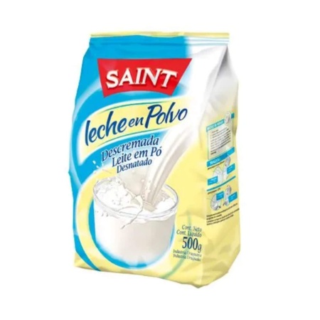 LECHE EN POLVO DESCREMADA SAINT 500 GR