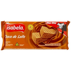 GALLETA WAFLE ISABELLA DULCE DE LECHE 100 GR