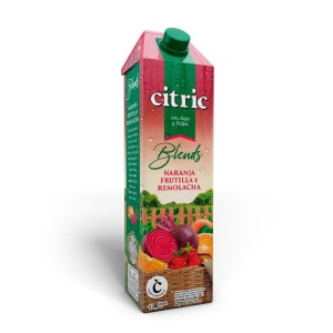 JUGO CITRIC NARANJA / FRUTILLA / REMOLACHA 1 LT