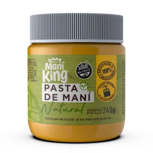 PASTA DE MANI NATURAL KING 245 GR