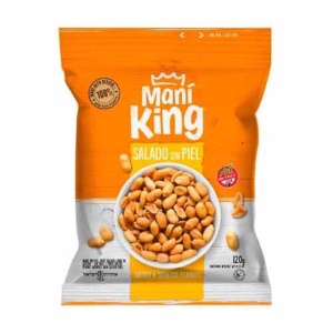 MANI FRITO SALADO KING 120 GR