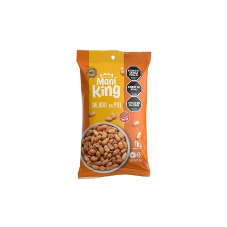 MANI FRITO SALADO KING 1 KG