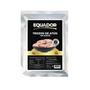 ATUN EQUADOR EN TROZOS AL ACEITE 500 GR