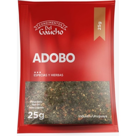 ADOBO DEL GAUCHO 25 GR