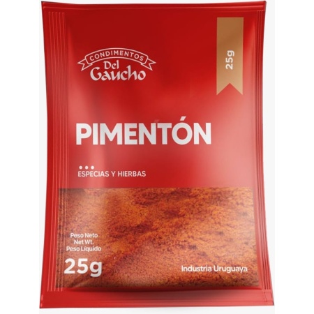 PIMENTON DEL GAUCHO 25 GR