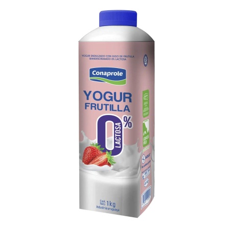 YOGUR DESLACTOZADO CONAPROLE FRUTILLA 1 LT