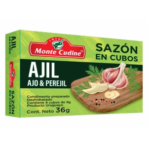 SAZON AJIL MONTE CUDINE AJO Y PEREJIL 4 UNID. 9 GR