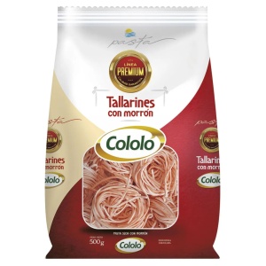 TALLARINES PREMIUM COLOLO MORRON 500 GR