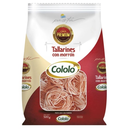 TALLARINES PREMIUM COLOLO MORRON 500 GR