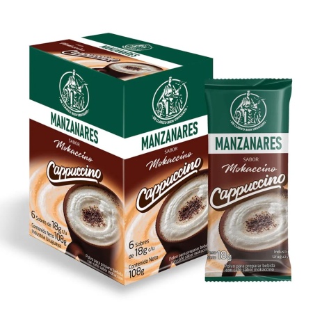 CAPUCCINO MOKKACINO MANZANARES X 6