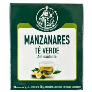 TE VERDE MANZANARES X 10