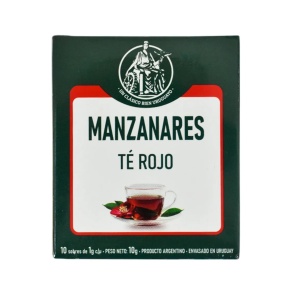 TE ROJO MANZANARES X 10