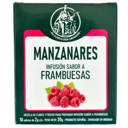 TE FRAMBUESA MANZANARES X 10