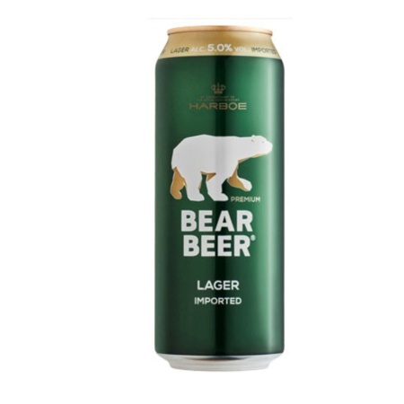 CERVEZA BEAR BEER 500 CC
