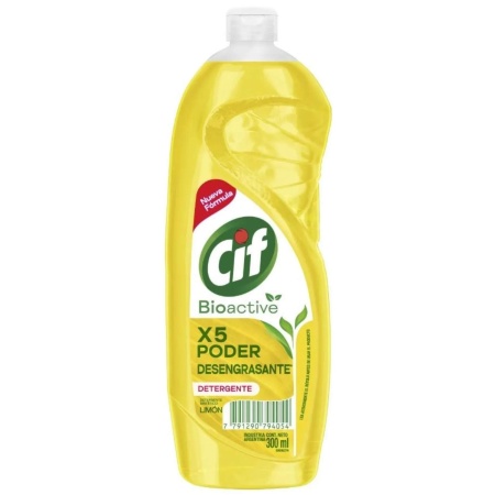 DETERGENTE CIF BIOACTIVE LIMON 300 ML