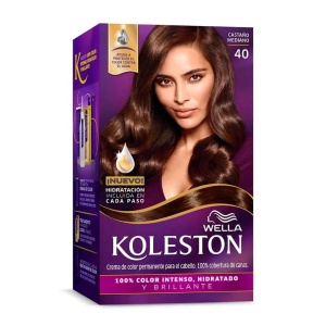 TINTA KOLESTON KIT CASTAÑO MEDIO 40