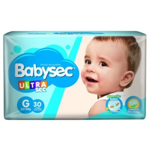 PAÑAL BABYSEC ULTRASEC G X 30