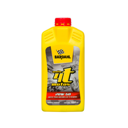 ACEITE BARDAHL 4T MOTOS 20W50 1 LITRO