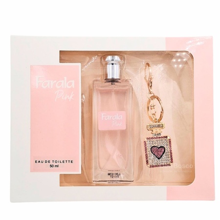 PACK FARALA PINK - PERFUME 50 ML + LLAVERO