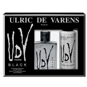 COFRE ULRIC DE VARENS BLACK - PERFUME EDT 100 ML+ DEO