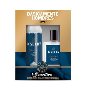 ESTUCHE DR. SELBY SENSITIVE - ESPUMA + AFER SHAVE