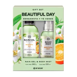 ESTUCHE BEAUTIFUL DAY - GEL DE DUCHA + BODY MIST