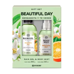 ESTUCHE BEAUTIFUL DAY - GEL DE DUCHA + BODY MIST