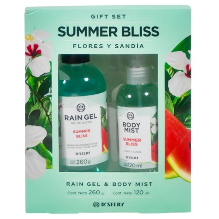 ESTUCHE DR. SELBY SUMMER BLISS - SHOWE GEL + BODY MIST