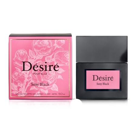 PERFUME DESIRE SEXY BLACK 50 ML