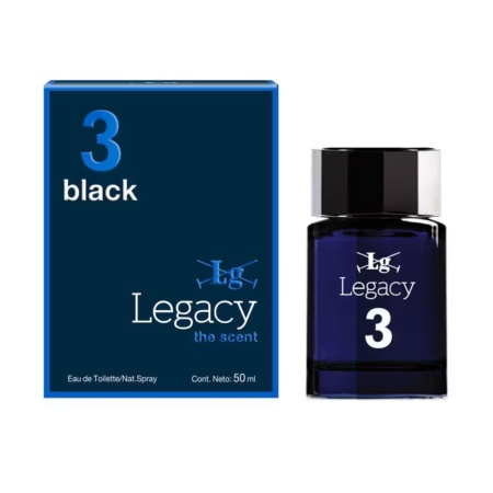 PERFUME LEGACY 3 BLACK 50 ML